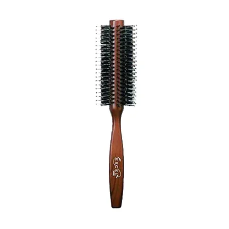Щетка с натуральной щетиной и нейлоном круглая VeSS EXCEL MIX Brushing Brush