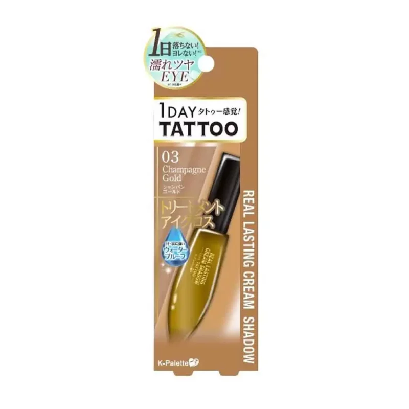 730465 REAL LASTING CREAM SHADOW Влагостойкие кремовые тени для век тон 03, шампань голд