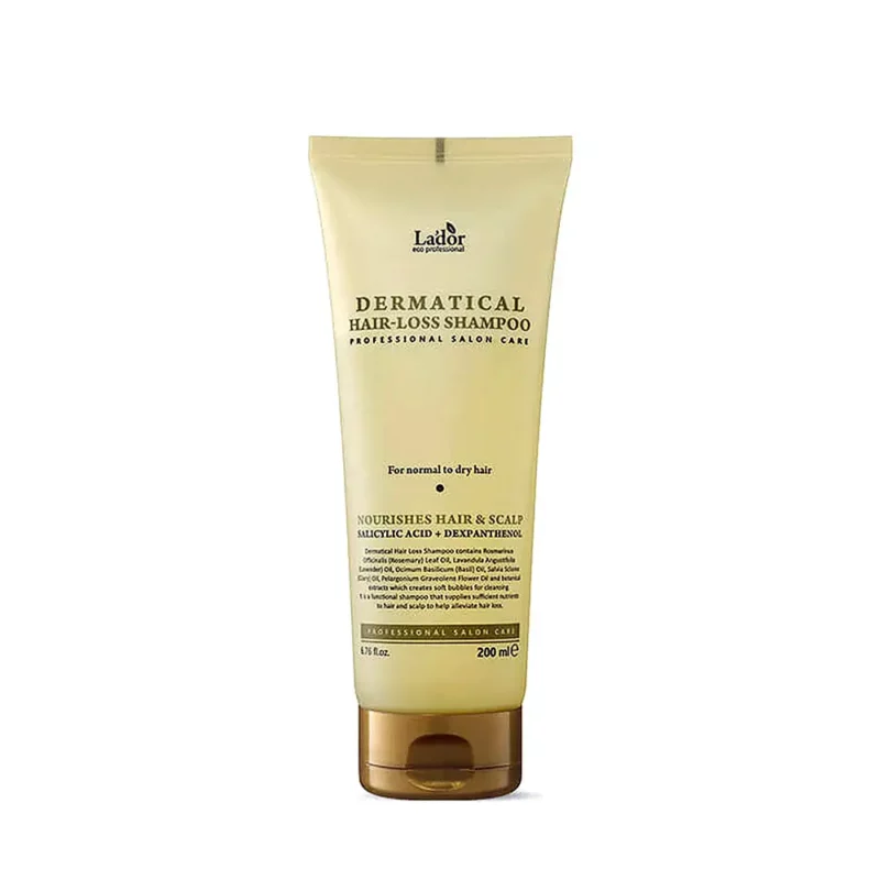 Укрепляющий шампунь для тонких волос La'dor Dermatical Hair- Loss Shampoo (For Thin Hair)