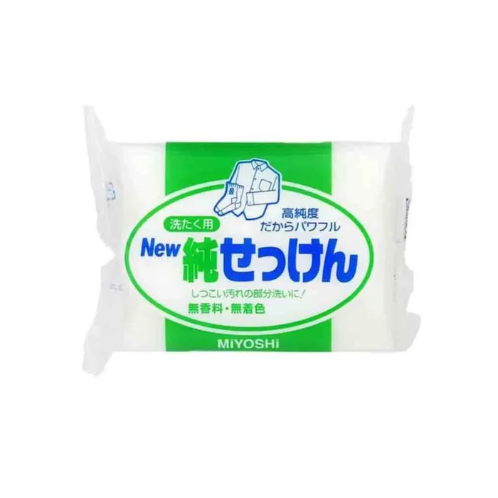 Мыло для точечного застирывания стойких загрязнений MIYOSHI Laundry Soap Bar, 190g