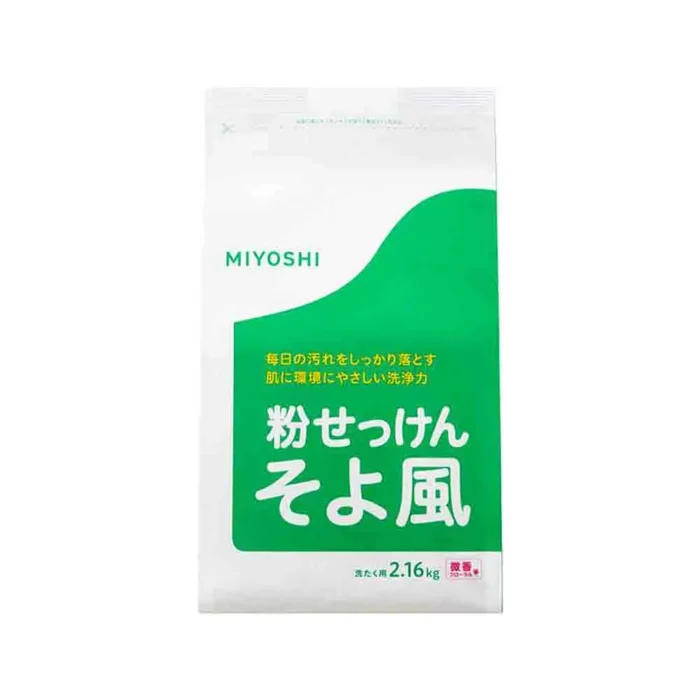 MIYOSHI'S SOAP Порошковое мыло для стирки на основе натуральных компонентов ( с ароматом цветочного букета)