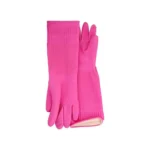 Перчатки латексные удлиненные MYUNGJIN RUBBER GLOVE L