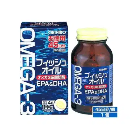 Мягкие капсулы Омега-3 ORIHIRO DHА&EPA Omega-3