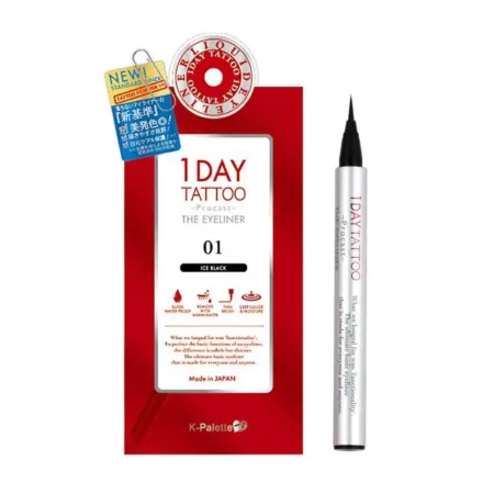 734012 REAL LASTING EYELINER 24h WP Влагостойкая жидкая подводка для глаз 24 часа "Премиум", цвет черный