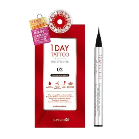 734029 REAL LASTING EYELINER 24h WP Влагостойкая жидкая подводка для глаз 24 часа"Премиум", цвет шоколадно-коричневый