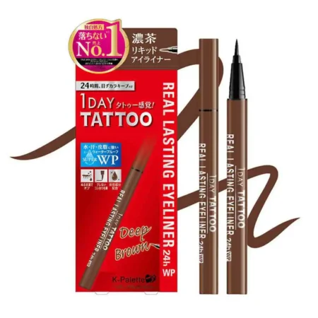 731837 REAL LASTING EYELINER 24h WP brown Влагостойкая жидкая подводка для глаз 24 часа, цвет коричневый