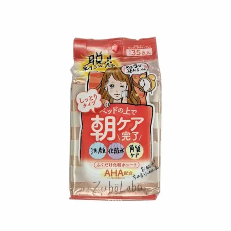 Влажные салфетки для утреннего ухода за лицом SANA Zubolabo Skin Toning Morning Sheet