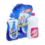 TOP STEP Laundry Detergent Жидкое средство для стирки «TOP STEP - Сила 5 ферментов» (антибактериальное, биоразлагаемое), TOP STEP WOOL DETERGENT Жидкое средство для стирки шерстяных изделий, 1100 мл