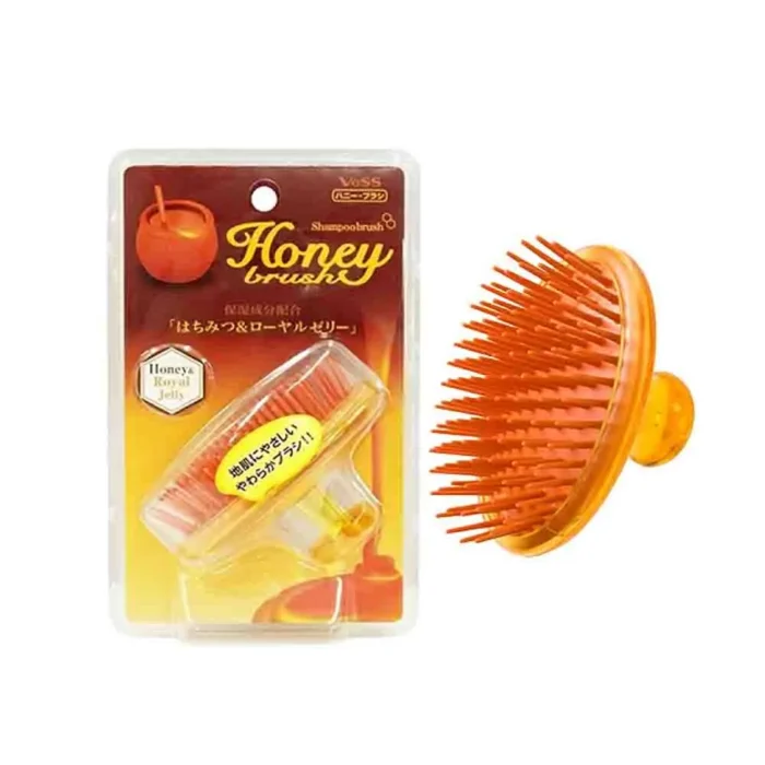 Массажер для кожи головы с мёдом VeSS Honey Shampoo Brush