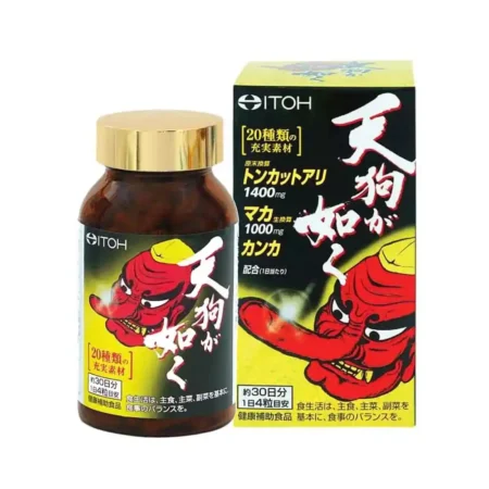 Витамины для мужской силы Мака перуанская + Эврикома ITOH, 120 таблеток на 30 дней