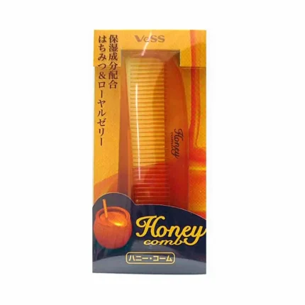 Щетка массажная для увлажнения волос с мёдом (складная) VeSS Honey brush