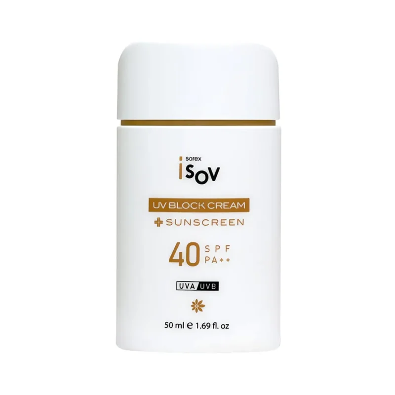 Солнцезащитный крем с экстрактом брокколи Isov UV Block SPF 40