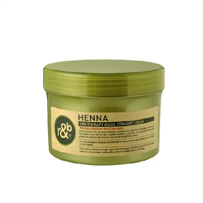 Комплекс для выпрямления волос c экстрактом хны R&B Henna Spa Therapy Magic Straight Cream