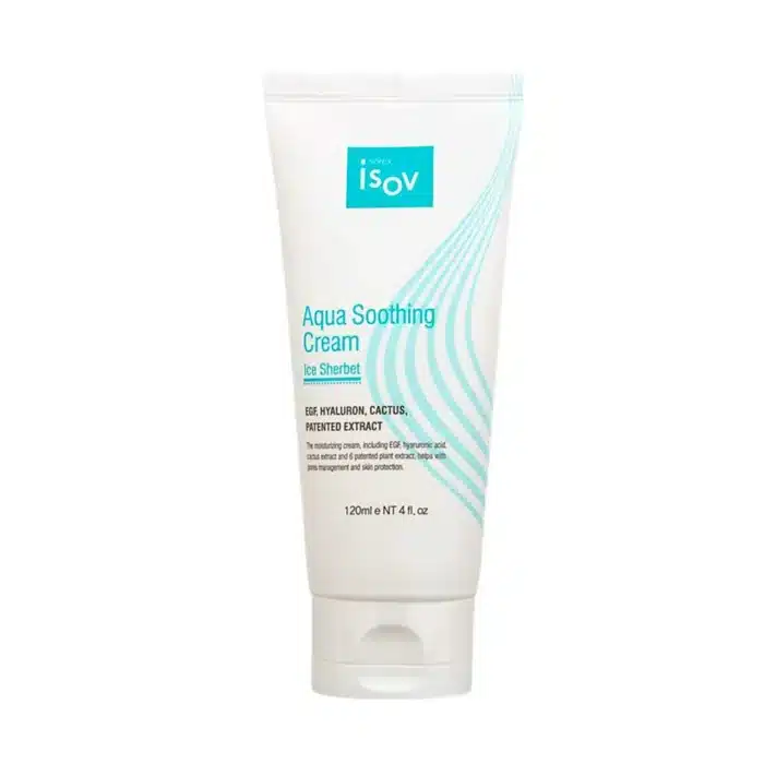 Лимфодренажный охлаждающий крем Isov Aqua Soothing Cream прежняя упаковка