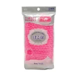 Мочалка средней жесткости розовая O-HE POKOAWA Body Towel Pink