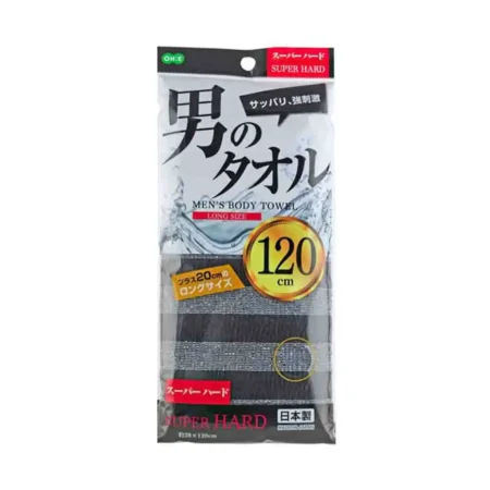 604638 OT NYLON TOWEL SUPER HARD 120 Мочалка для тела сверхжесткая, черная