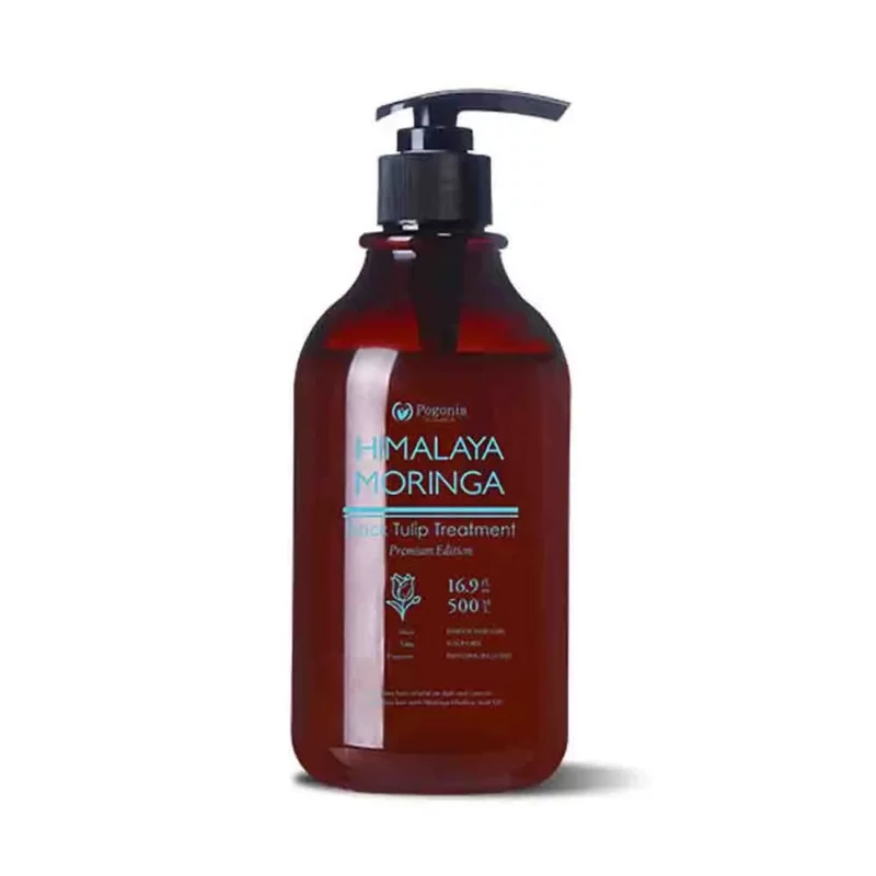 Кондиционер с маслом моринги Черный тюльпан POGONIA Hymalaya Moringa Black Tulip Treatment, 500ml