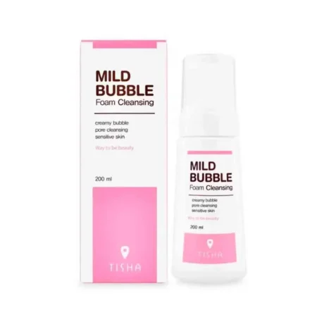 Мягкая пузырьковая очищающая пенка TISHA Mild Bubble foam cleansing, 200ml
