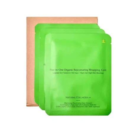 Омолаживающая тканевая маска из хлопка XUYONI Royal Rice Bran Effect 3 sheets*20ml