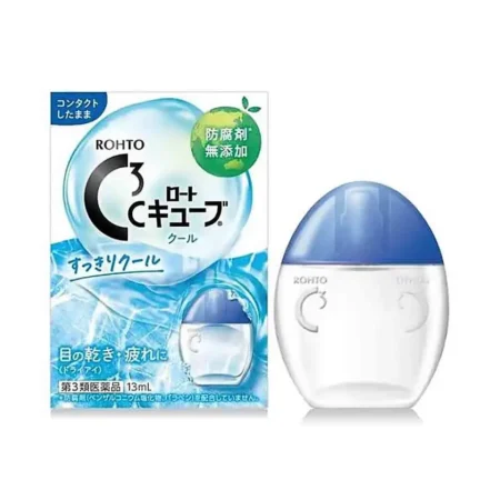 Капли освежающие при ношении контактных линз Rohto C3 Cool, 13ml