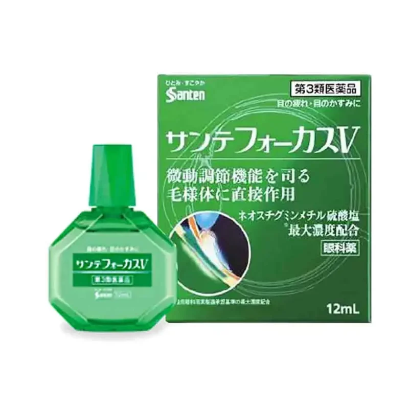 Капли от усталости глаз и расфокусировки Santen Focus V, 12ml