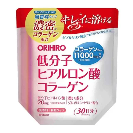 Низкомолекулярный коллаген с гиалуроновой кислотой ORIHIRO, 180g