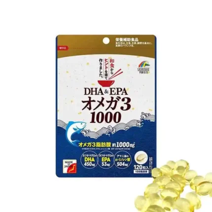 Unimat Riken DHA&EPA Omega-3 1000 Биологически активная добавка к пище Омега-3